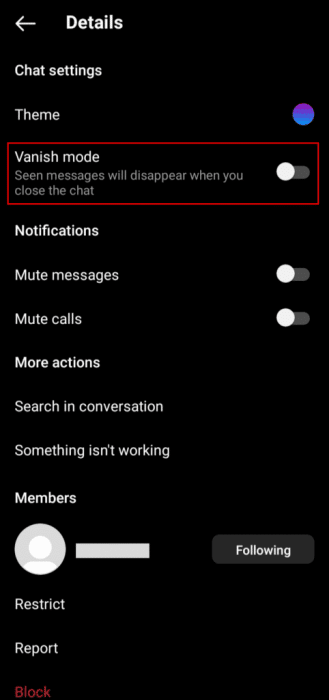 tap-on-the-toggle-switch-beside-vanish-mode-to-tur-482x1024-1-e1671731109259 كيفية إلغاء إرسال الرسائل على Instagram