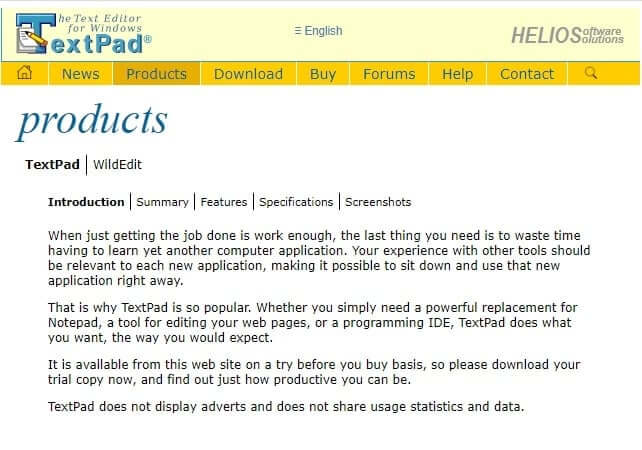 textpad أفضل 30 Code Editor "محرر كود" لـ Windows