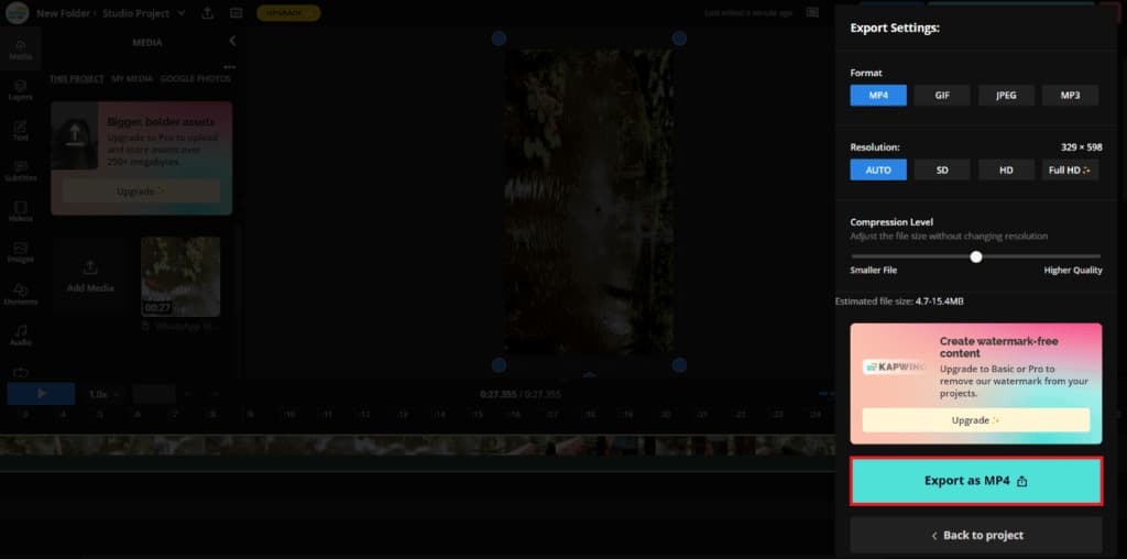 then-click-on-export-as-mp4-option-1024x508-1 كيفة الحصول وضع ملء الشاشة في مقاطع فيديو Instagram