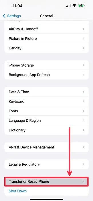 transfer-or-reset-iPhone.jpg كيفية إعادة ضبط المصنع لجهاز iPhone