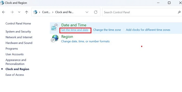 tvf.jpg كيفية إصلاح مشكلة فشل مزامنة الوقت في Windows