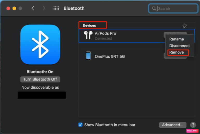 under-devices-choose-remove-option-768x514-1 كيفية إصلاح AirPods متصل بجهاز Mac ولكن لا يوجد صوت