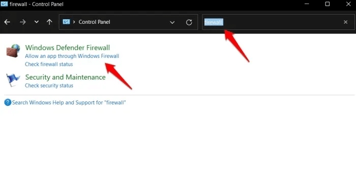 windows-control-panel-firewall.jpg 11 طرق لمنع Discord من قطع الاتصال وإعادة الاتصال