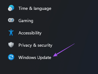 windows-update-windows-11-1 أفضل 5 إصلاحات لعدم عمل الميكروفون في WhatsApp على Windows 11