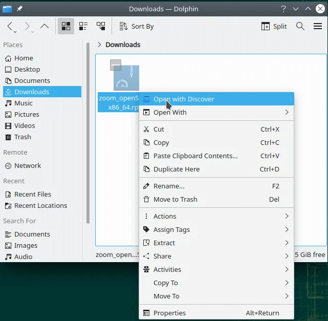 zoom-openSUSE-Zoom-Installation-Discover-1.png كيفية تثبيت Zoom على Linux