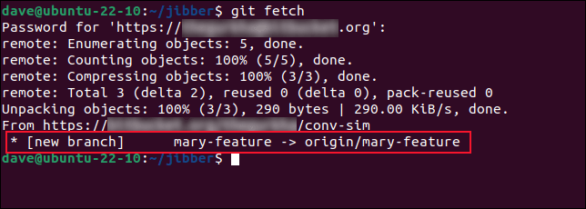 3-1 كيفية التحقق من Remote Git Branch
