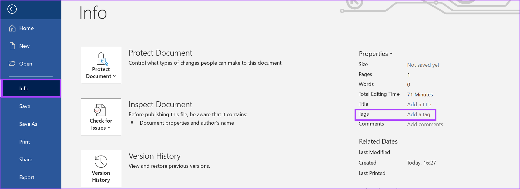 3-best-ways-to-add-tags-to-a-microsoft-word-document-11 3 أفضل الطرق لإضافة علامات في Microsoft Word
