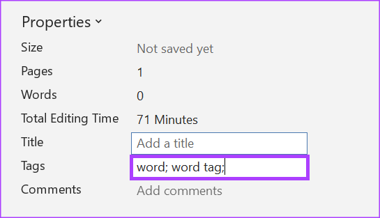 3-best-ways-to-add-tags-to-a-microsoft-word-document-12 3 أفضل الطرق لإضافة علامات في Microsoft Word
