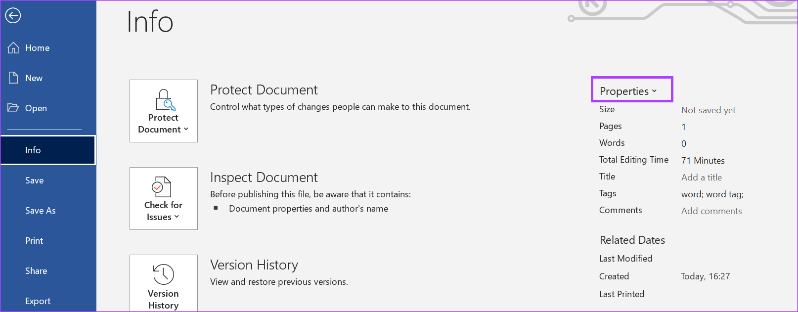 3-best-ways-to-add-tags-to-a-microsoft-word-document-13 3 أفضل الطرق لإضافة علامات في Microsoft Word