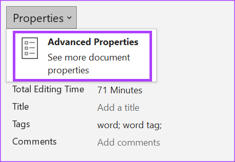 3-best-ways-to-add-tags-to-a-microsoft-word-document-14 3 أفضل الطرق لإضافة علامات في Microsoft Word