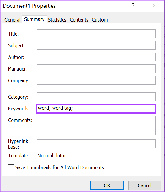 3-best-ways-to-add-tags-to-a-microsoft-word-document-16 3 أفضل الطرق لإضافة علامات في Microsoft Word