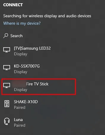 كيفية عكس نظام Windows 10 على جهاز Amazon Fire TV Stick أو Cube - %categories