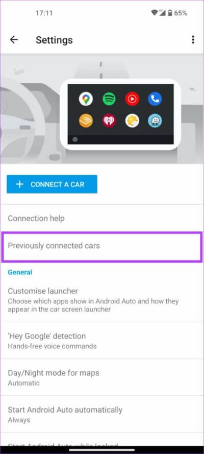 AA-black-screen-15-1-461x1024-1 10 إصلاحات لعدم تشغيل Android Auto للموسيقى من Spotify أو YouTube Music