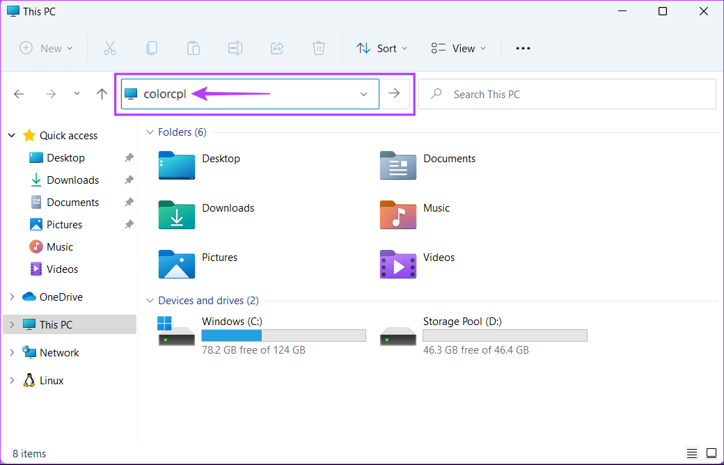 Access-Color-Management-Using-File-Explorer أفضل 6 طرق لفتح إدارة الألوان على Windows 11