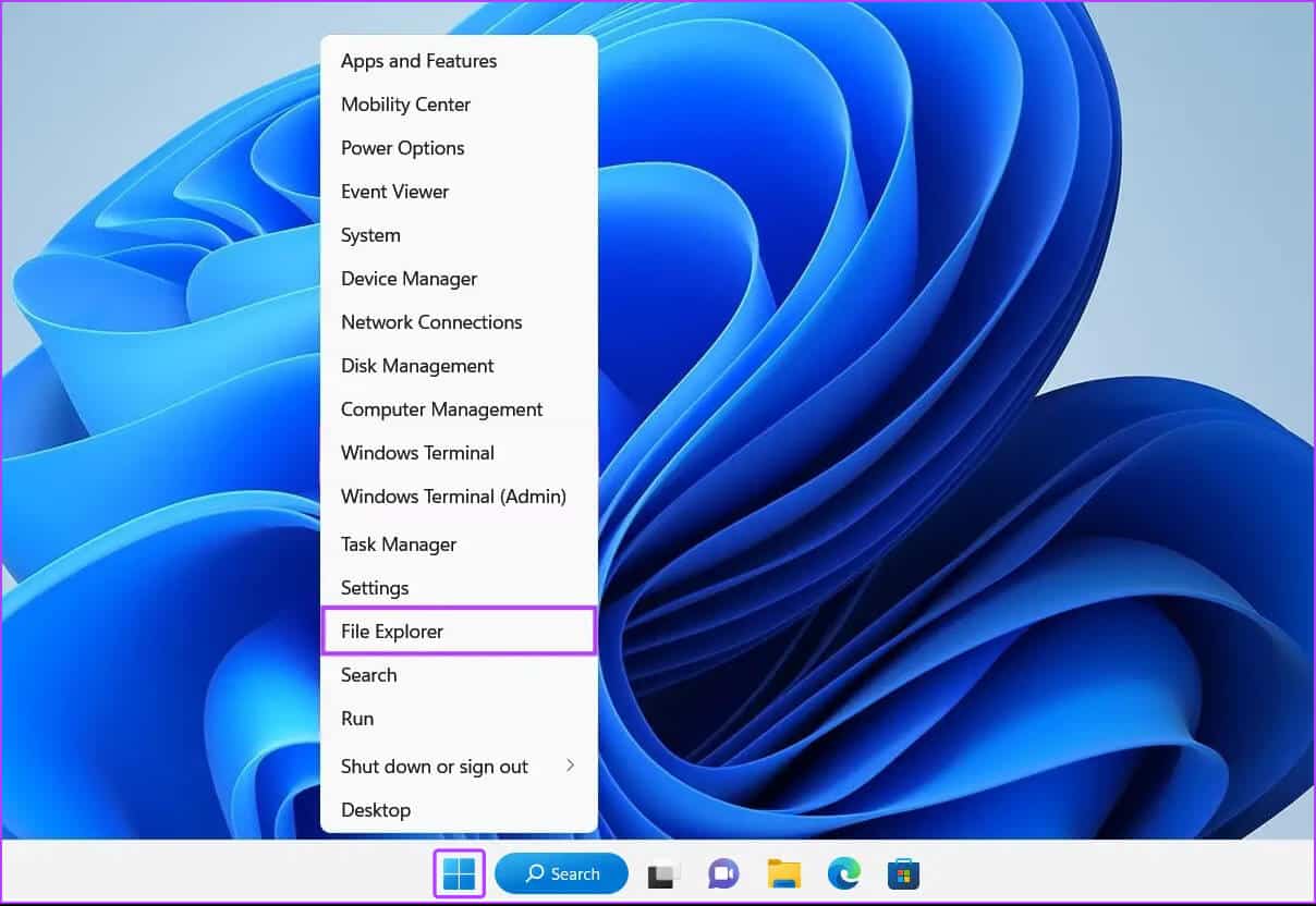 Access-File-Explorer-1 أفضل 6 طرق لفتح إدارة الألوان على Windows 11