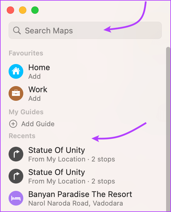 كيفية إضافة محطات متعددة في Apple Maps على iPhone و iPad و Mac - %categories