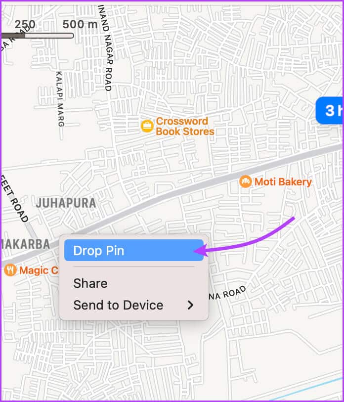 Add-Multiple-Stops-on-Apple-Maps-in-macOS-Ventura-7 كيفية إضافة محطات متعددة في Apple Maps على iPhone و iPad و Mac