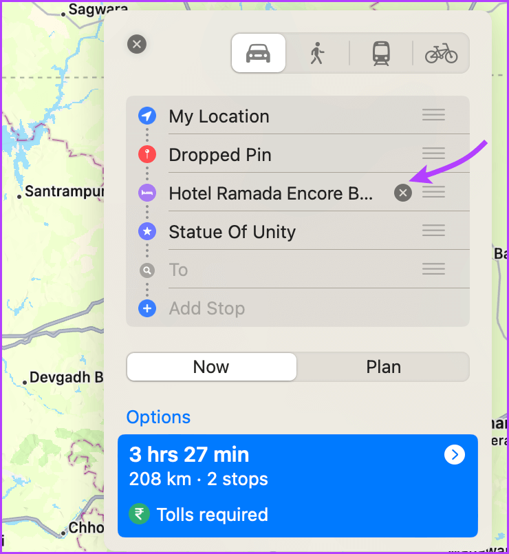 كيفية إضافة محطات متعددة في Apple Maps على iPhone و iPad و Mac - %categories
