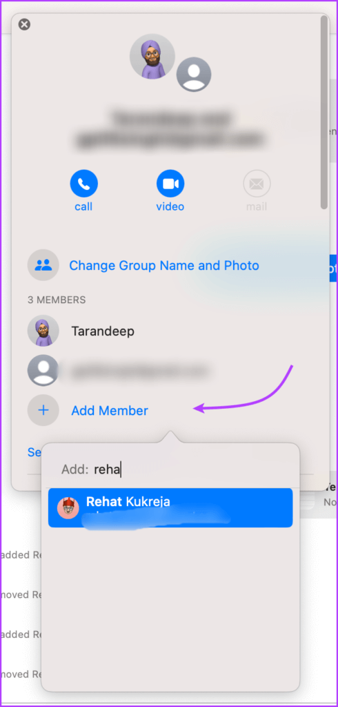 Add-participants-to-the-collaboration-group-3-490x1024-1 كيفية التعاون في المشاريع باستخدام الرسائل على iPhone و iPad و Mac