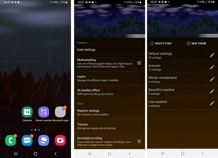 Android-Weather-Wallpaper-Forest-Live.jpg 5 من أفضل تطبيقات Live Weather Wallpaper لنظام Android