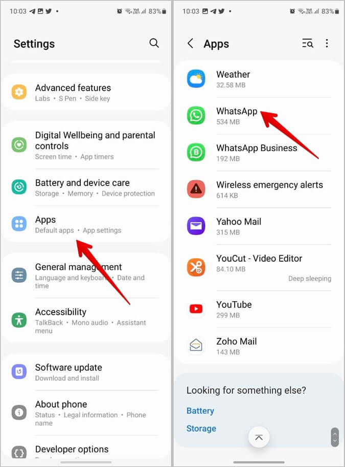 Android-app-whatsapp كيفية إلغاء كتم صوت الدردشات والحالة والمكالمات على WhatsApp