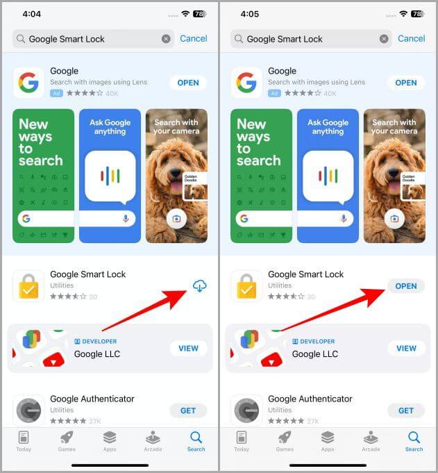 App-Store-iOS-1 كيفية استخدام الهاتف كمفتاح أمان (Bluetooth) لحساب Google