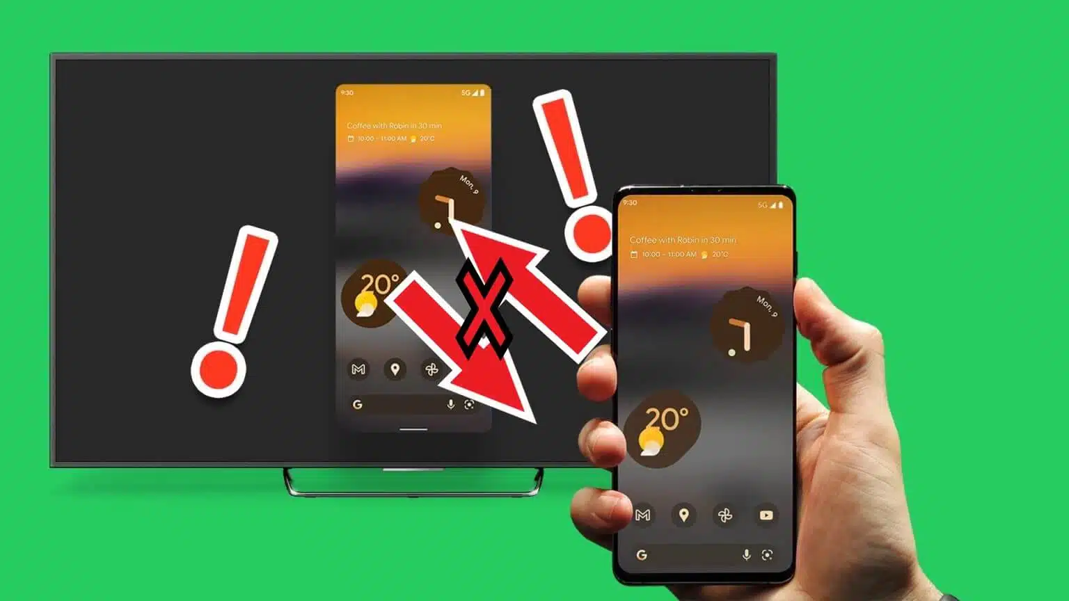 Android에서 작동하지 않는 화면 미러링을 수정하는 10가지 방법 - android Android 1536x864에서 작동하지 않는 화면 미러링을 수정하는 가장 좋은 방법