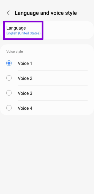 Bixby-Language-Settings-on-Phone-500x1024-1 أفضل 7 طرق لإصلاح عدم عمل Bixby على هواتف Samsung Galaxy