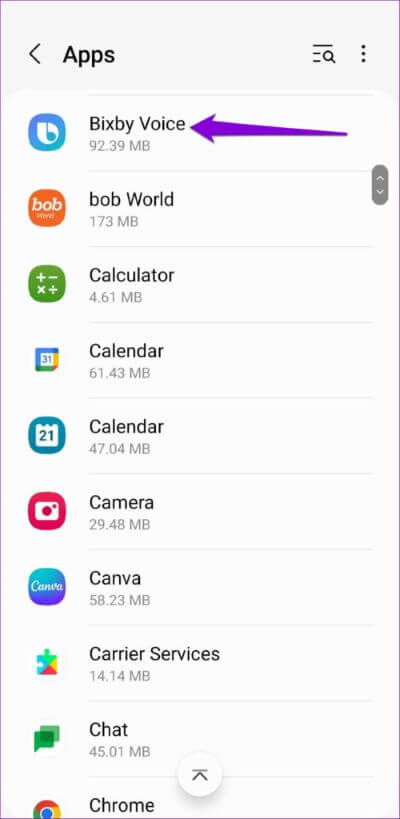 Bixby Voice on Samsung Phone 1 500x1024 1 - أفضل 7 طرق لإصلاح عدم عمل Bixby على هواتف Samsung Galaxy