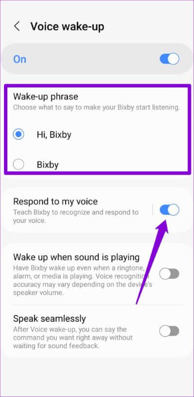 Bixby Wake Up Phrase 500x1024 1 - أفضل 7 طرق لإصلاح عدم عمل Bixby على هواتف Samsung Galaxy