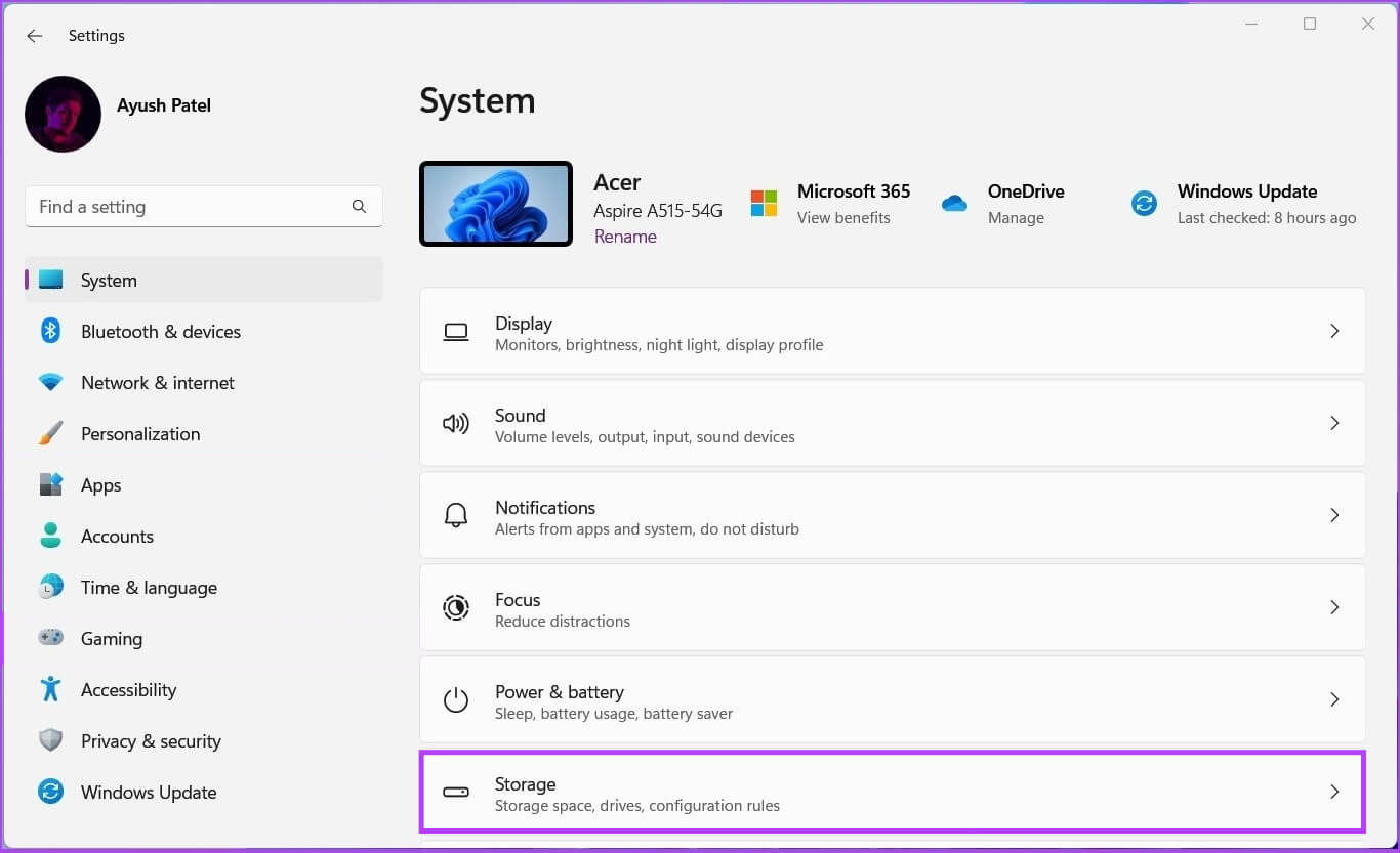 Click-on-Storage-2 أفضل 4 إصلاحات لعدم ظهور الملفات المحذوفة في سلة المحذوفات