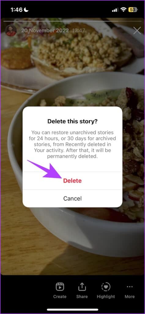 Confirm-Delete-3-474x1024-1 كيفية حذف قصة على Instagram وماذا تفعل إذا لم تتمكن من حذفها
