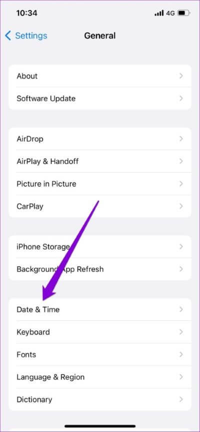 Date-and-Time-Settings-on-iPhone-8-474x1024-1 أفضل 8 طرق لإصلاح عدم اتصال YouTube بالإنترنت على Android و iPhone