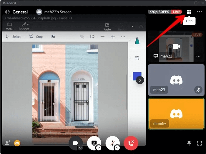 Discord-Screen-Share-PC-Layout.jpg كيفية مشاركة الشاشة على Discord على الهاتف المحمول والكمبيوتر الشخصي