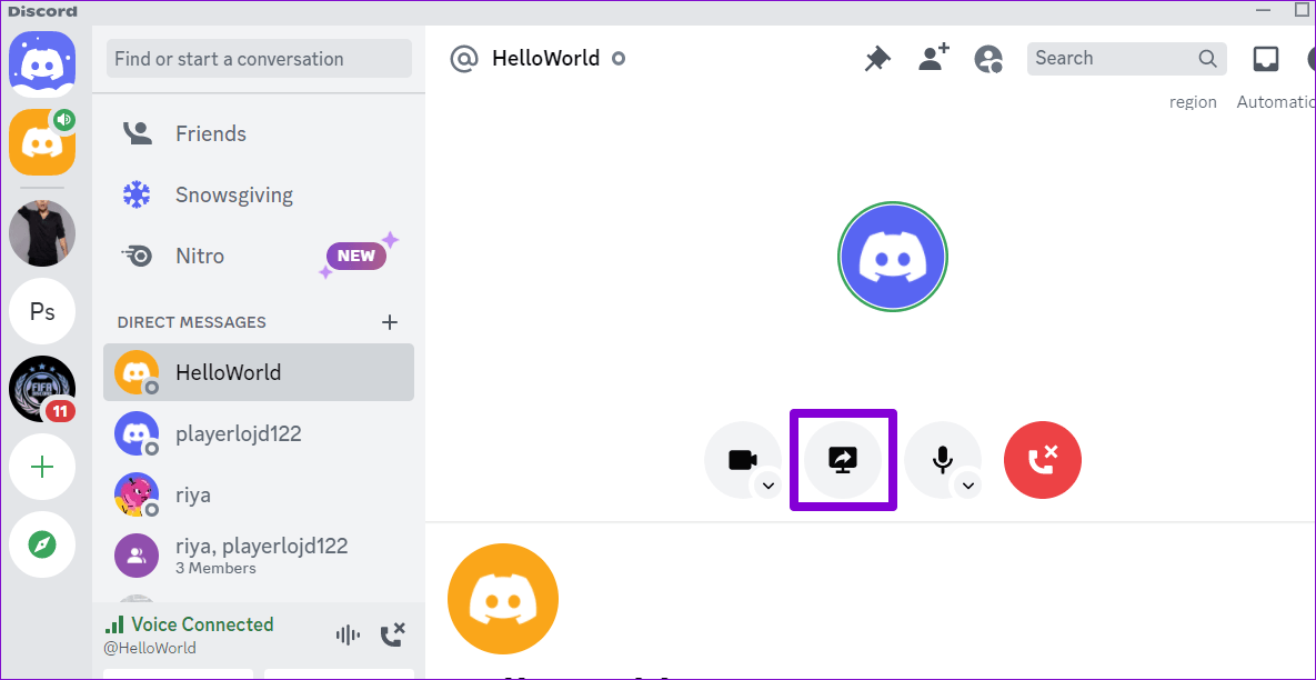 Discord-Screen-Share كيفية مشاركة الشاشة في Discord على سطح المكتب والجوال