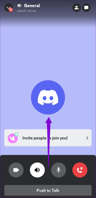 Discord-Voice-Channel-on-Mobile-500x1024-1 كيفية مشاركة الشاشة في Discord على سطح المكتب والجوال