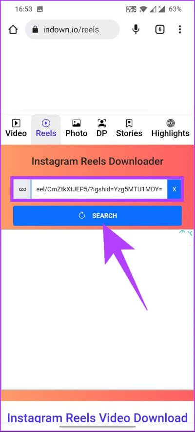 Download-Instagram-Reel_13 كيفية تنزيل Instagram Reels على iPhone و Android: أفضل 5 طرق