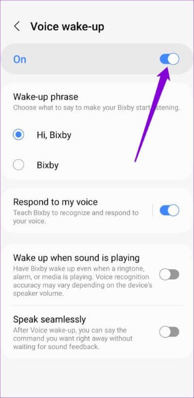 Enable Bixby Voice Wake Up 500x1024 1 - أفضل 7 طرق لإصلاح عدم عمل Bixby على هواتف Samsung Galaxy