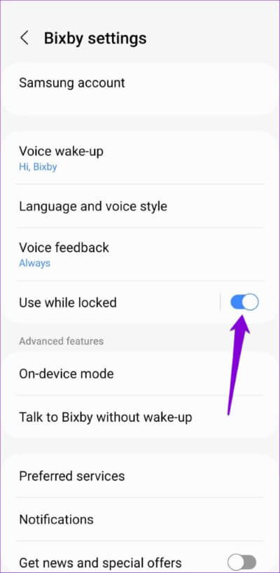 Enable-Bixby-on-Lock-Screen-500x1024-1 أفضل 7 طرق لإصلاح عدم عمل Bixby على هواتف Samsung Galaxy