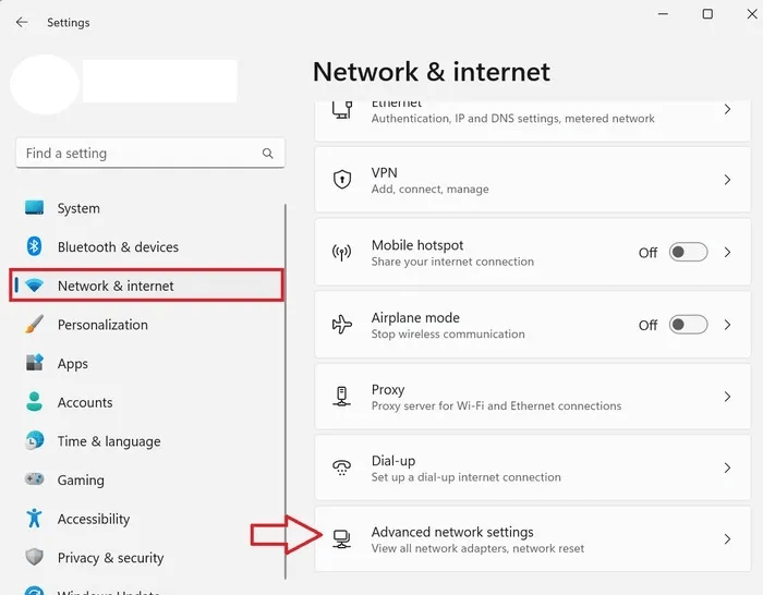 Ethernet-Connection-Not-Working-Advanced-Network-Settings.jpg اتصال Windows Ethernet لا يعمل؟ جرب هذه الإصلاحات