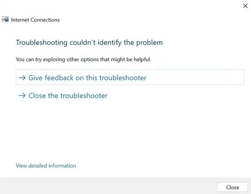 Ethernet-Connection-Not-Working-Results.jpg اتصال Windows Ethernet لا يعمل؟ جرب هذه الإصلاحات