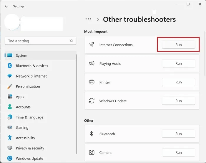 Ethernet-Connection-Not-Working-Run-Internet-Connections.jpg اتصال Windows Ethernet لا يعمل؟ جرب هذه الإصلاحات