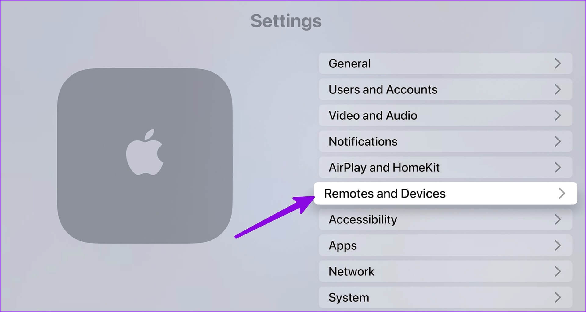 Fix-Apple-TV-Not-Responding-to-Remote-6 أفضل 9 طرق لإصلاح عدم استجابة Apple TV لجهاز التحكم عن بعد