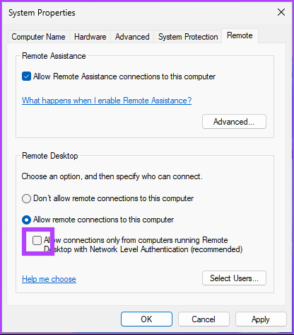 Fix-Remote-Desktop-Authentication-Error_21 7 إصلاحات لخطأ مصادقة سطح المكتب البعيد على Windows 11