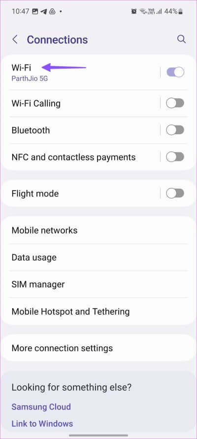 أفضل 7 طرق لإصلاح الهاتف متصل بشبكة Wi-Fi ولكن لا يوجد إنترنت على Samsung Galaxy - %categories