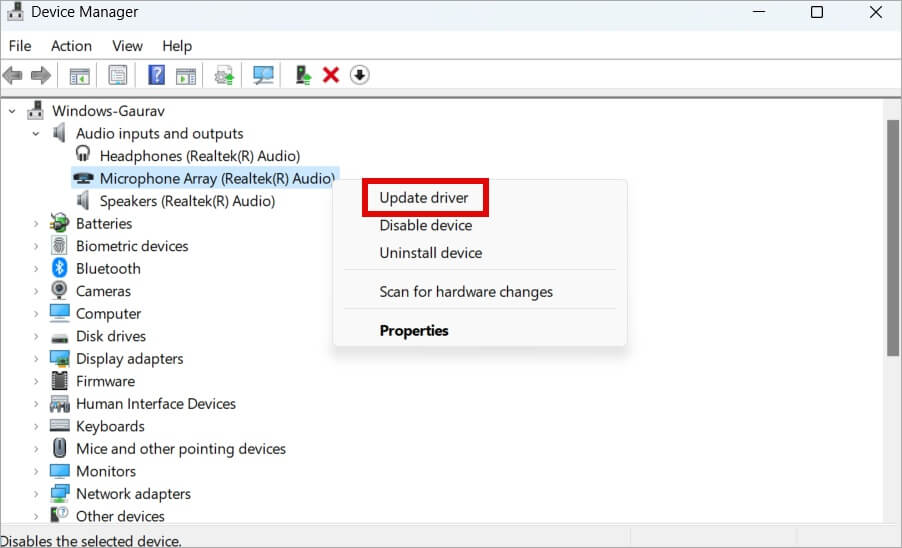 Fix-This-Device-Is-Being-Used-by-Another-Application-error-on-windows-14 "يتم استخدام هذا الجهاز بواسطة تطبيق آخر": 10 إصلاحات لنظام التشغيل Windows