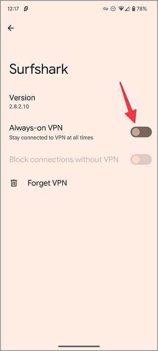 Fix-VPN-not-working-on-Android-phone-11 أفضل 8 طرق لإصلاح عدم عمل VPN على هواتف Android