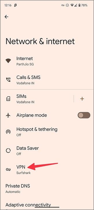 Fix-VPN-not-working-on-Android-phone-9 أفضل 8 طرق لإصلاح عدم عمل VPN على هواتف Android