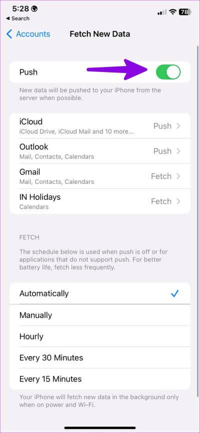 أفضل 9 طرق لإصلاح عدم تلقي رسائل البريد الإلكتروني على iPhone - %categories