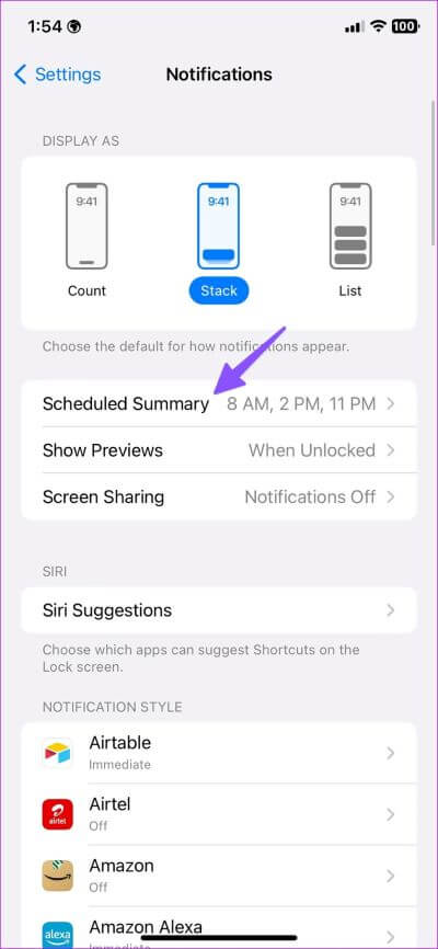 Fix-iPhone-Not-Receiving-Text-Notifications-11 أفضل 10 إصلاحات لعدم تلقى الإشعارات النصية على iPhone